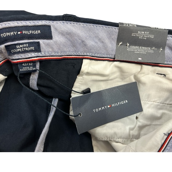 Tommy Hilfiger THFlex Comfort Stretch Slim Fit Chino Pants - Picture 5 of 10